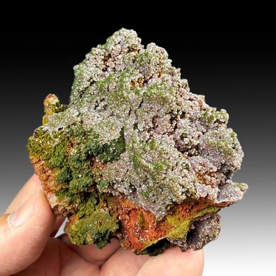 Calcite with Mottramite
