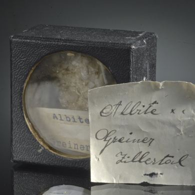 Albite - vintage specimen var. Adularia
