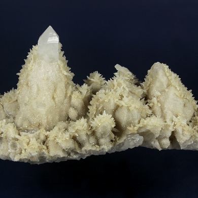 Calcite on Quartz
