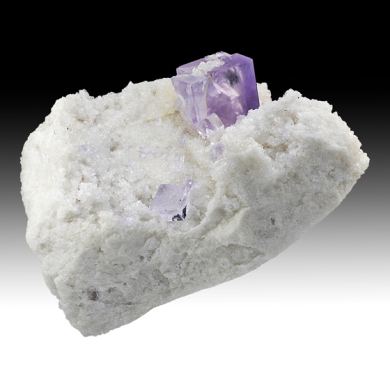 Fluorite with Quartz