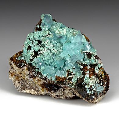 Smithsonite with Aurichalcite