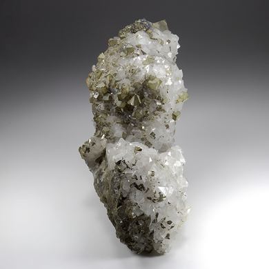 Fluorite with Pyrite, Quartz