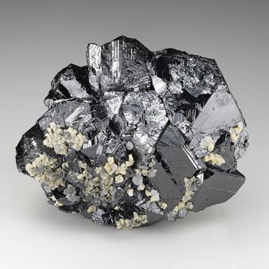 Sphalerite with Calcite, Dolomite, Boulangerite