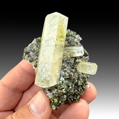 Calcite with Marcasite, Dolomite (746)