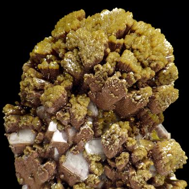 Mimetite, calcite