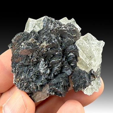 Sphalerite with Fluorite, Marcasite