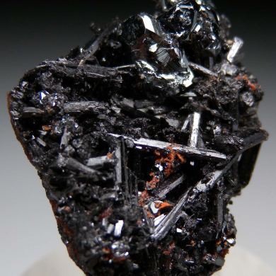 Hematite on Gaudefroyite
