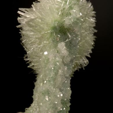 Pectolite (unusual green) with Grossular 