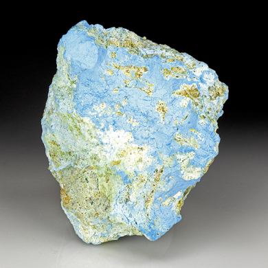Ceruleite with Schlossmacherite