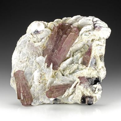 Liddicoatite with Muscovite