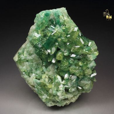 gem VESUVIANITE var. CHROMIAN