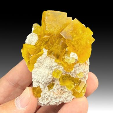 Fluorite with Barite