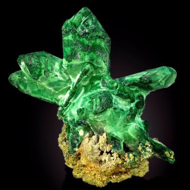 Malachite ps. Azurite (early 1900s)