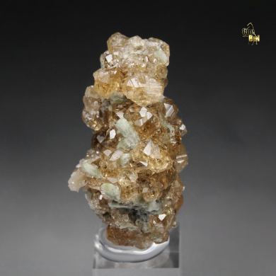 gem GARNET var. GROSSULAR, DIOPSIDE