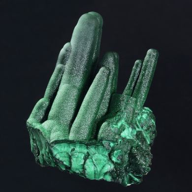 Malachite stalactite