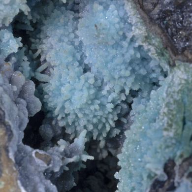 Chrysocolla - druzy sprays