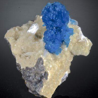 Cavansite with Stilbite