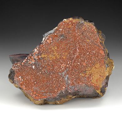 Quartz with Hematite