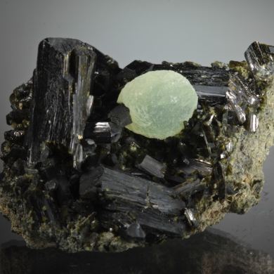 Epidote and Prehnite