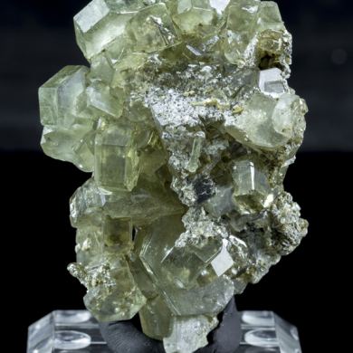 Fluorapatite with Muscovite