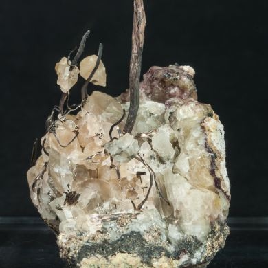 Silver with Calcite