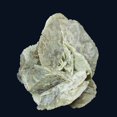 Quartz ( pseudomorph of Gypsum )