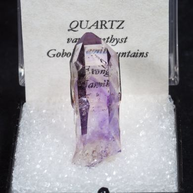 Quartz (variety amethyst)