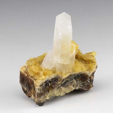 Gypsum with Calcite