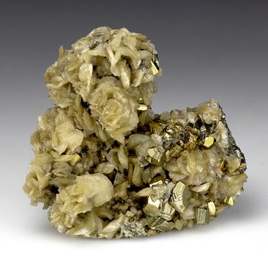 Siderite with Pyrite