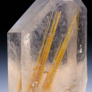 Rutile in Quartz