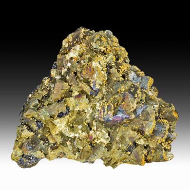Chalcopyrite with Siderite