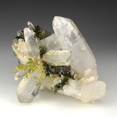 Quartz with Epidote