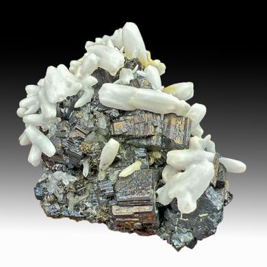 Bournonite with Calcite