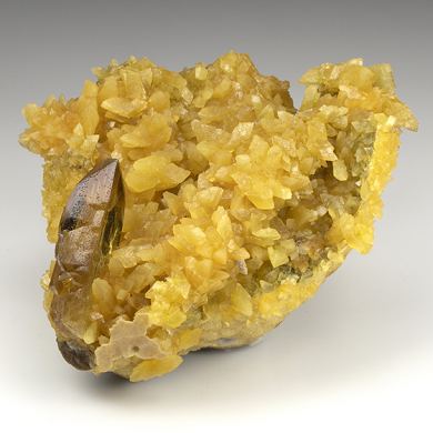 Barite with Calcite