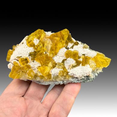 Fluorite with Barite