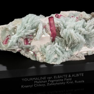 Tourmaline & Albite from Russia