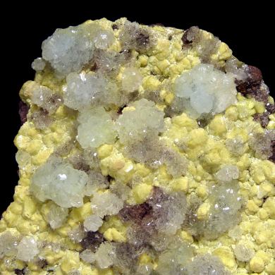 Mimetite, hemimorphite
