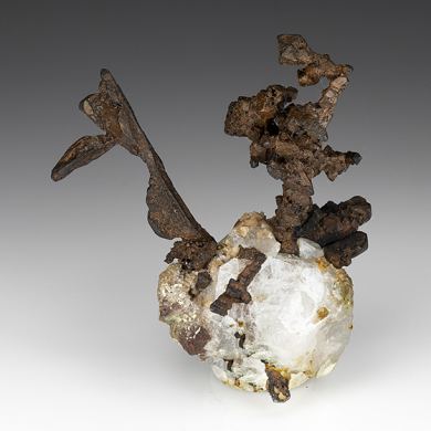 Copper with Analcime