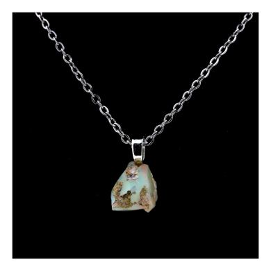 Raw Opal Necklace. 9.19 ct.