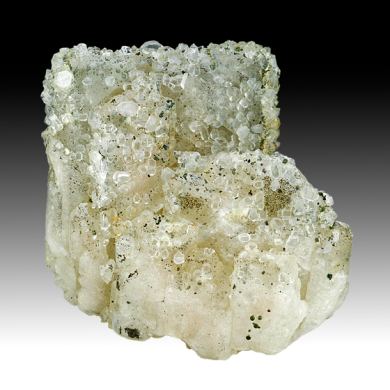 Barite with Quartz, Pyrite