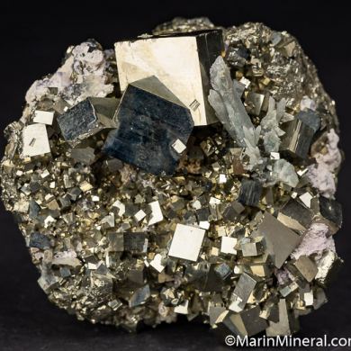 Pyrite with Quartz