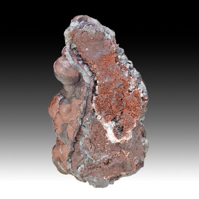 Quartz with Hematite