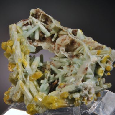 Plumbogummite with Pyromorphite