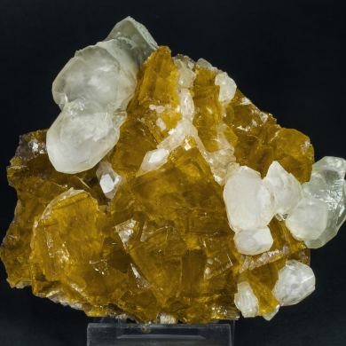 Calcite with Fluorite