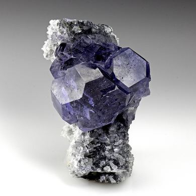 Fluorite with Quartz