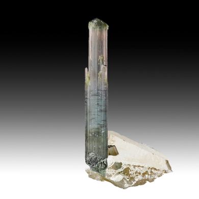 Elbaite with Quartz