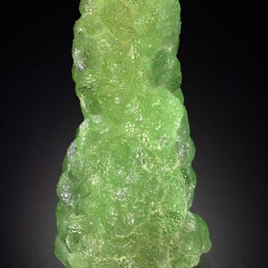 Cuprian Smithsonite stalactite