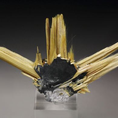 RUTILE, HEMATITE