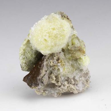Tyuyamunite in Gypsum