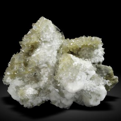 Baryte with Calcite, Dolomite and Fluorite
